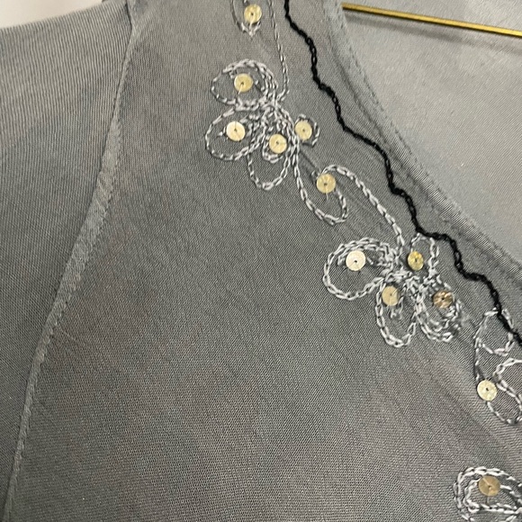 7 Islands Embroidered Tunic 2X - Picture 9 of 12